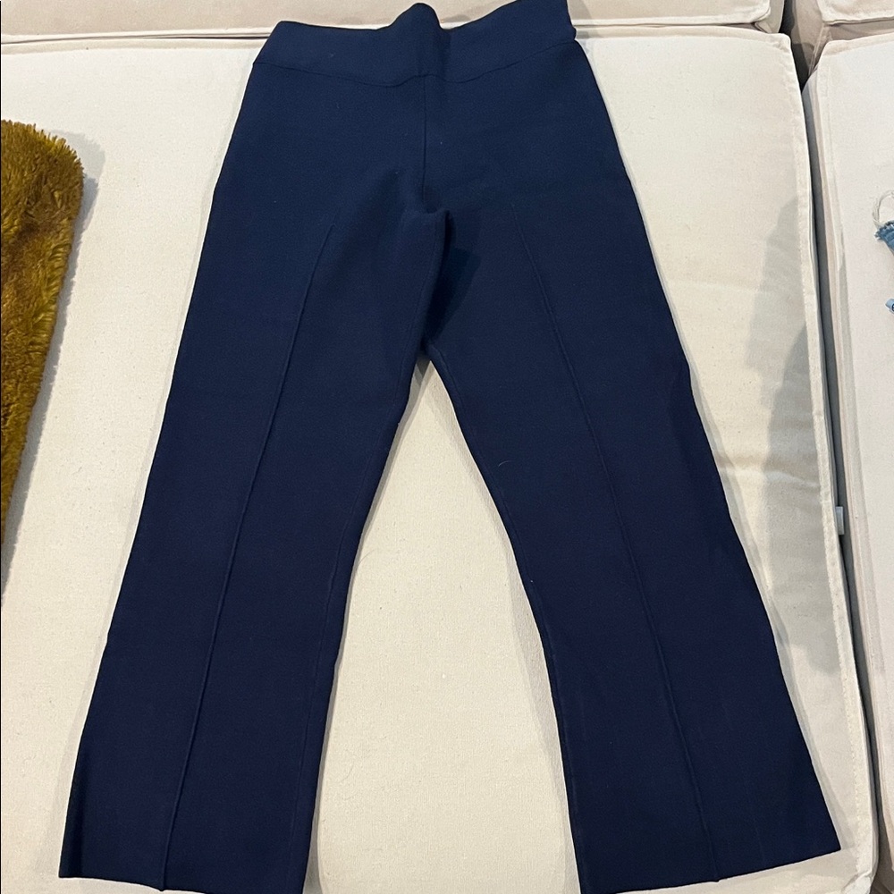 J Crew Navy  Delaney kick out  Blue Wide-Leg Pants